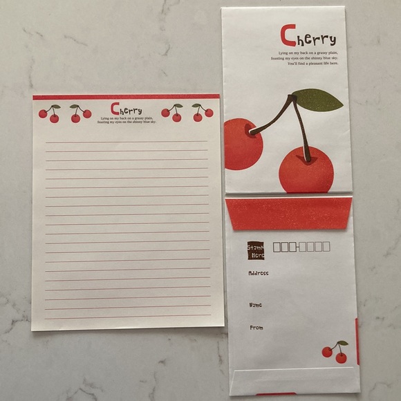 Apple Cherry Lemon Pear Grape Fruit Letter Set 🍎🍒🍋🍐🍇 - Picture 3 of 8